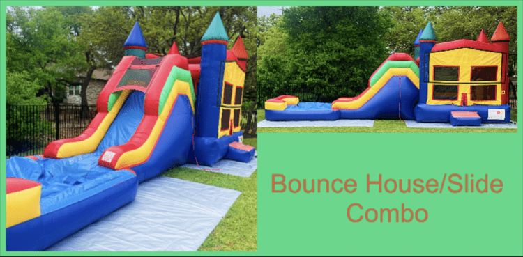 Bounce House / Slide Combo Single Item Bounce House or Waterslide
